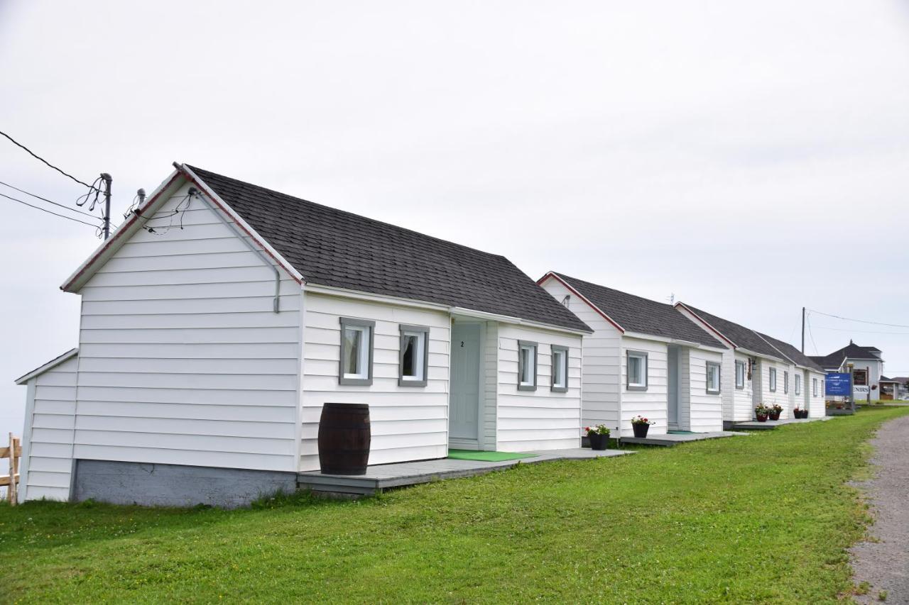 Les Cabines Sur Mer Cap-des-Rosiers Exterior foto